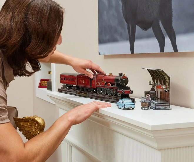 4D BUILD 3D Puslespil Harry Potter: Hogwarts Ekspressen 181 brikker