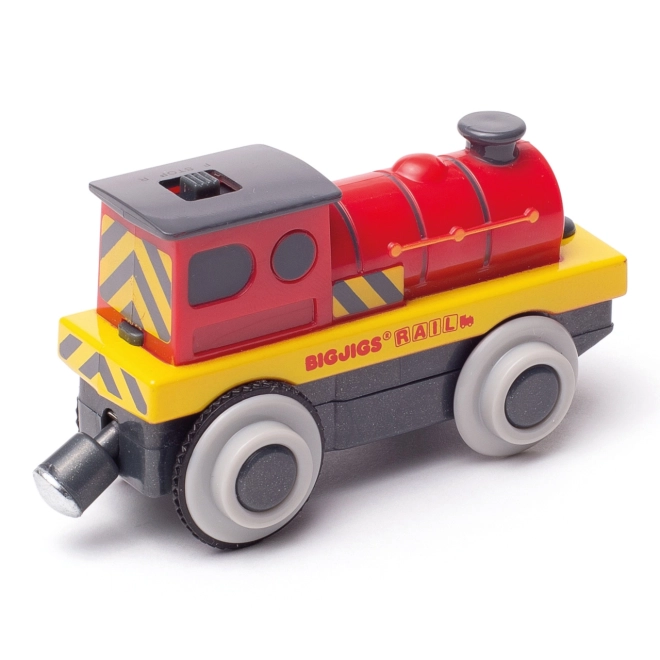 Bigjigs Rail Elektrisk lokomotiv Rød styrke