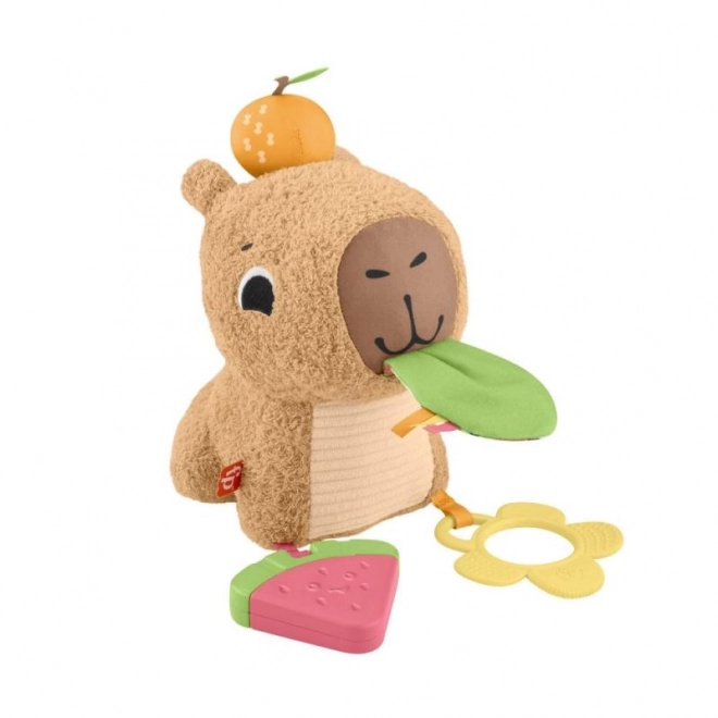 Fisher-Price plyslegetøj kapybara med tilbehør