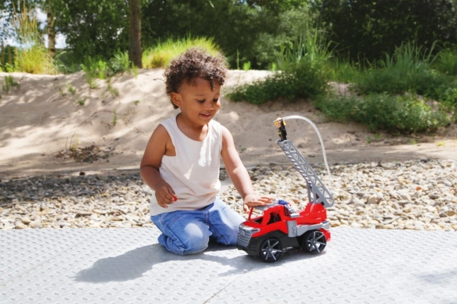 Auto Truxx 2 brandmænd sprøjter vand plast 29cm med figur