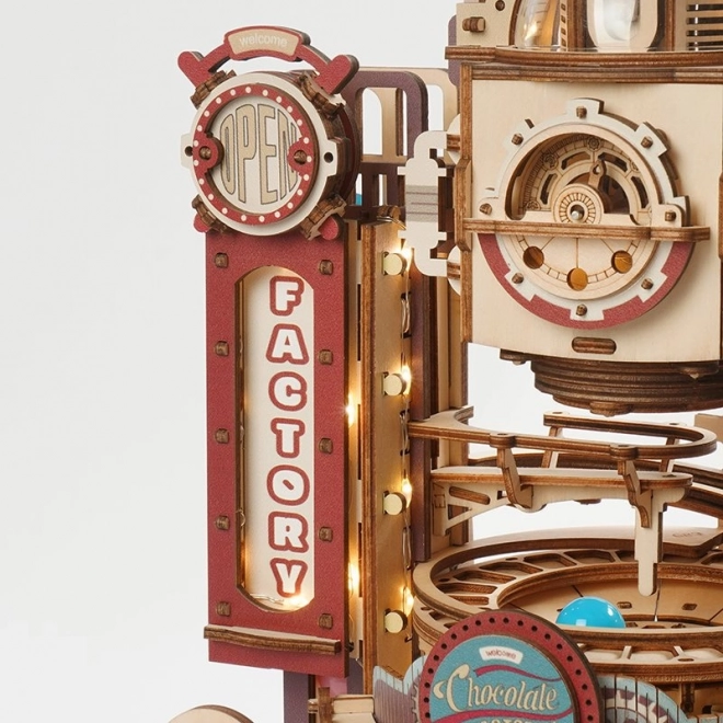 RoboTime 3D puslespil kuglebane Chokoladefabrik
