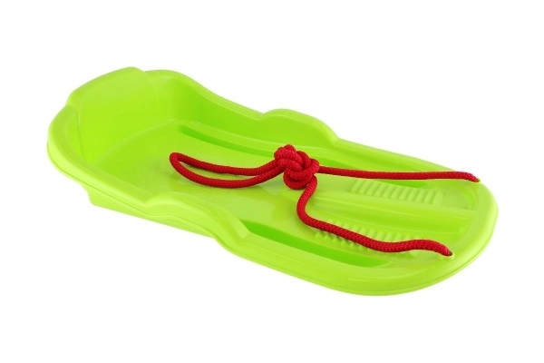 Plastik Slæder med Snor til Vinter Sjov