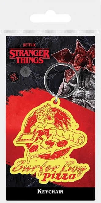 Nøglering Stranger Things Pizza Boy