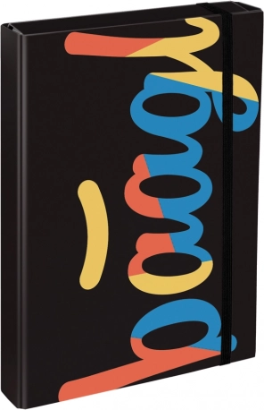 Mapper til skolehæfter i A4 Jumbo-format med Logo Mix-motiv