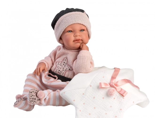 Llorens M843-26 tøj til dukken baby NEW BORN størrelse 43-44 cm