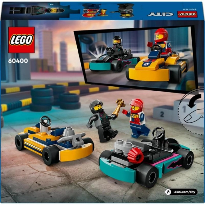 LEGO® City 60400 Gokart med kørere