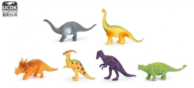 Dinosaure Figurer Sæt 6 Stk