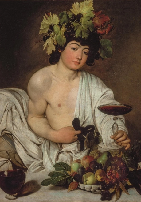 Puslespil 1000 brikker Museum Caravaggio Bacchus