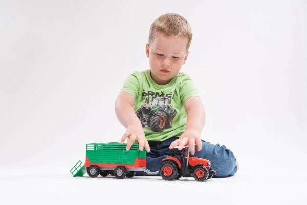 Traktor Zetor med trailer med lys- og lydeffekter - 36 cm