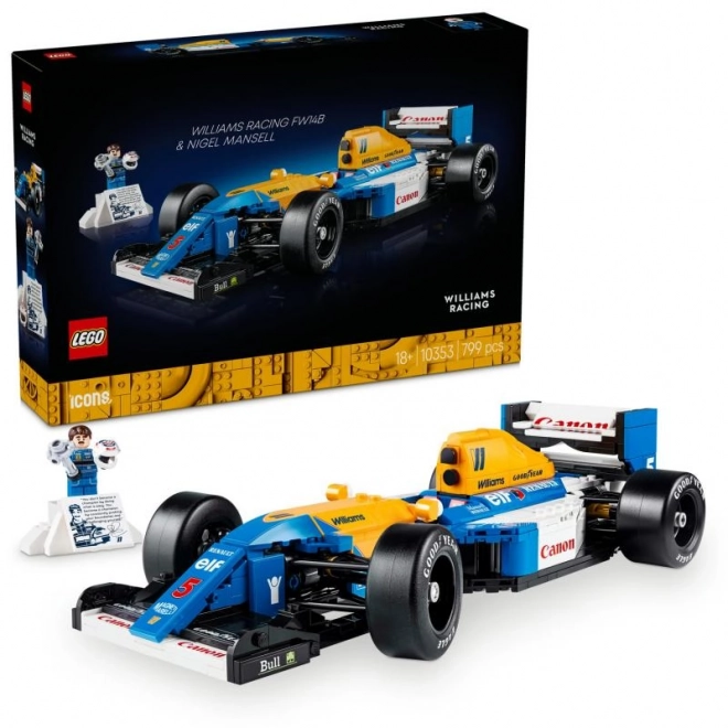 LEGO Ikoner 10353 Williams Racing FW14B med Nigel Mansell