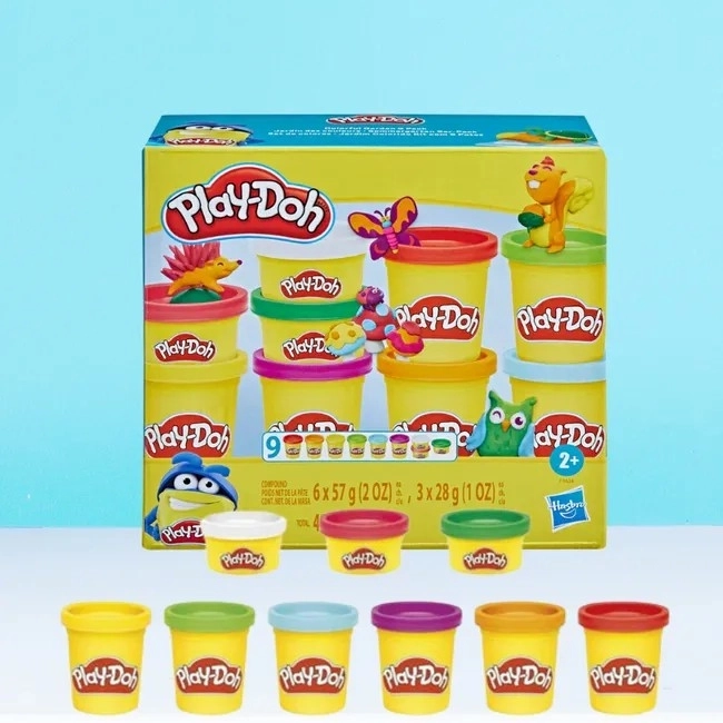 Play-Doh Farverig Have 9 pakker F3624