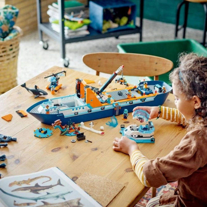LEGO City forskerfartøj til Arktis