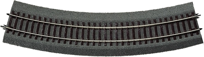 ROCO buet skinne R4 med ballast H0