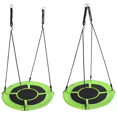 Gynge storkerede 100cm grøn-sort 23514