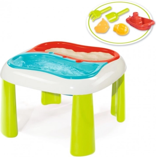 Dobbelt sjov med sand og vand