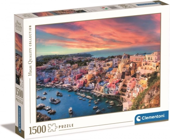 Clementoni puslespil Picturesque Procida Island 1500 brikker