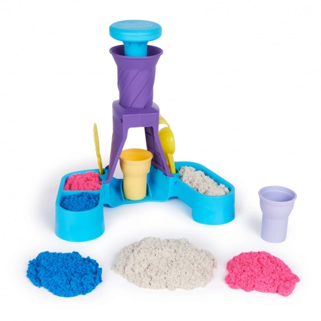 Kinetisk sand isbar