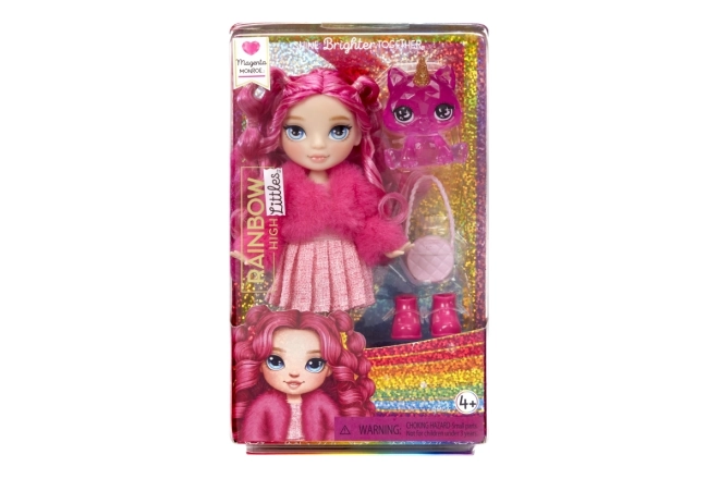 Rainbow High Lille Søster - Magenta (Pink) TV