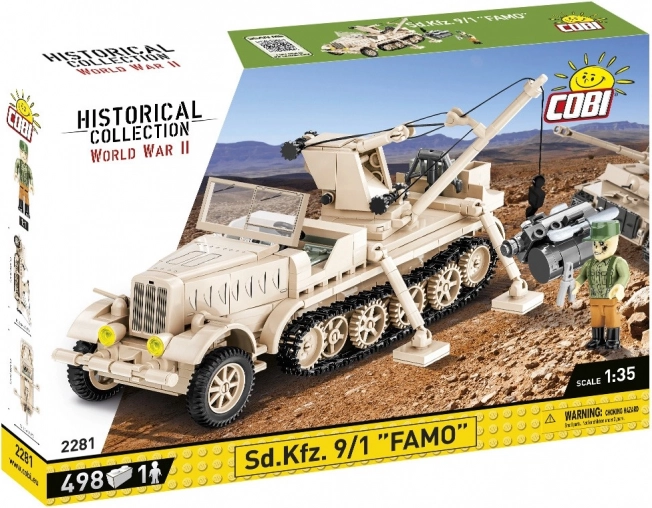 Byggesæt Sd.Kfz. 9/1 Famo – tung halvbælte-traktor 1:35