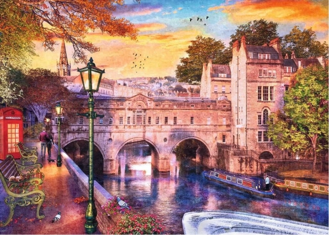 Puslespil RAVENSBURGER Kurbyromantik 1000 brikker