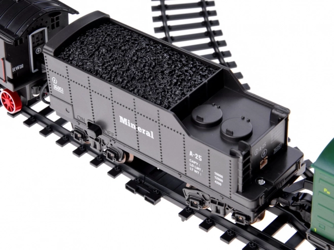 Elektrisk tog 185x99cm røg fordampes lydeffekt RC0622