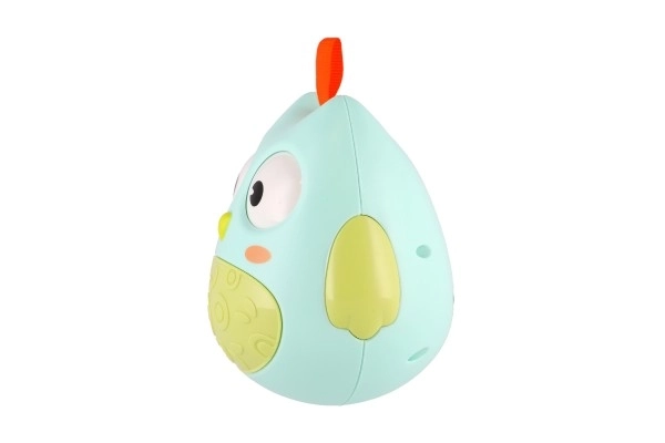 Roly Poly ugle plast 11cm med lyd i kassen 14x16x12cm 6m+
