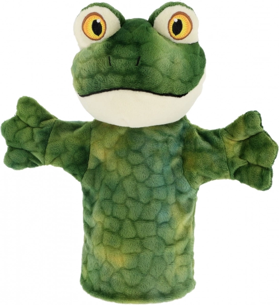 Keel Toys økologisk plyshånddukke Frø 27 cm