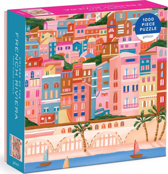 Puslespil Farver fra Den Franske Riviera 1000 brikker