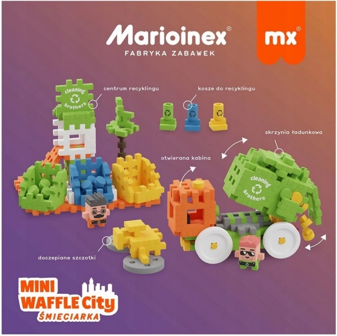 Kreativt Byggesæt Mini Wafle - Losseplads 148 stykker