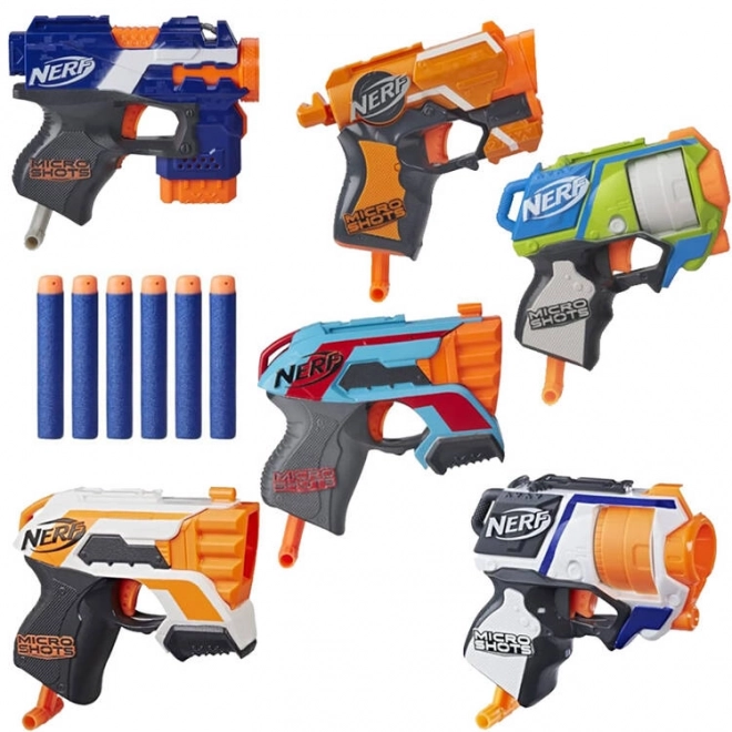 Stor sæt med Nerf-pistol med skumkugler