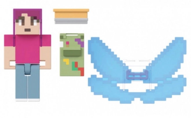Minecraft-guide figur, kunstforklæde