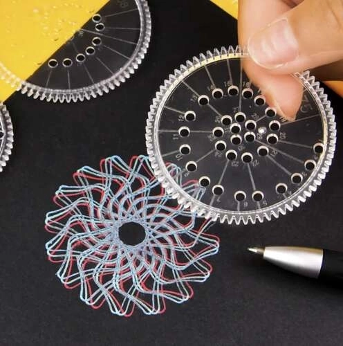Tegnesæt - Maaleo spirograf 24346