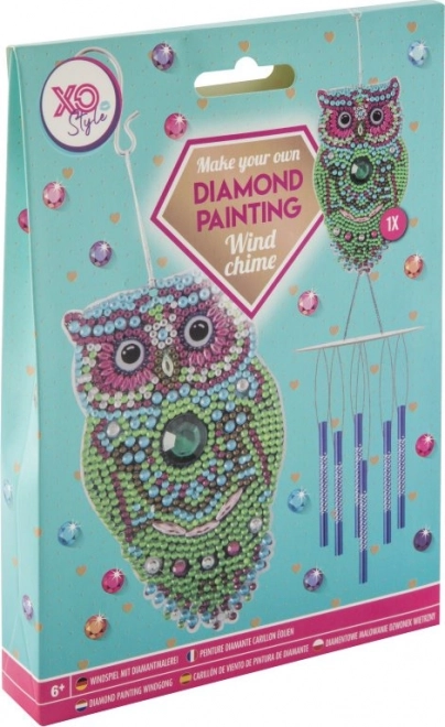 GRAFIX Diamantmaling Vindspil Ugle