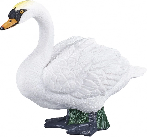 Realistisk plastikfigur Svane