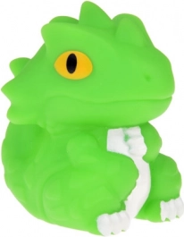 Gummi fingerdukker ZOO dyr - sæt med 5 figurer