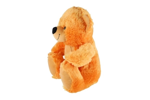 Sidder bamse plysbjørn 38 cm beige i pose 0+
