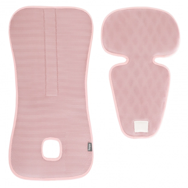 Åndbar indsats til autostol Breeze sk. 2/3, Camelia Pink