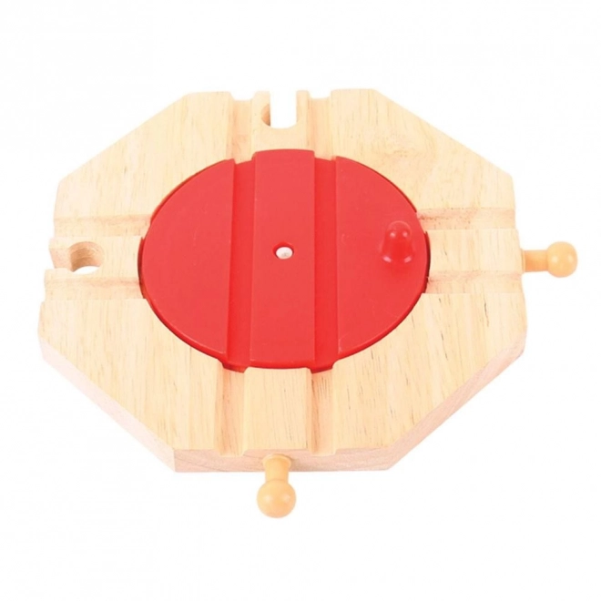 Bigjigs Rail Drejeskive med 4 spor