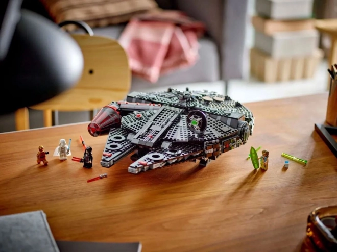 lego star wars Mørke Falken Millennium 75389 rumskibsbyggesæt