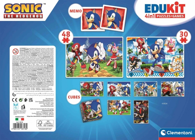 Spillesæt Edukit Sonic