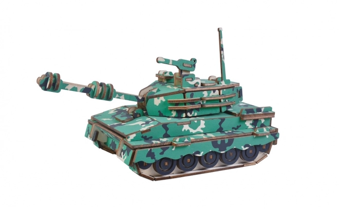 Woodcraft Træ 3D puslespil Mellemtank