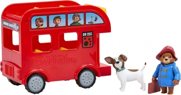 Legesæt Paddington med rød bus