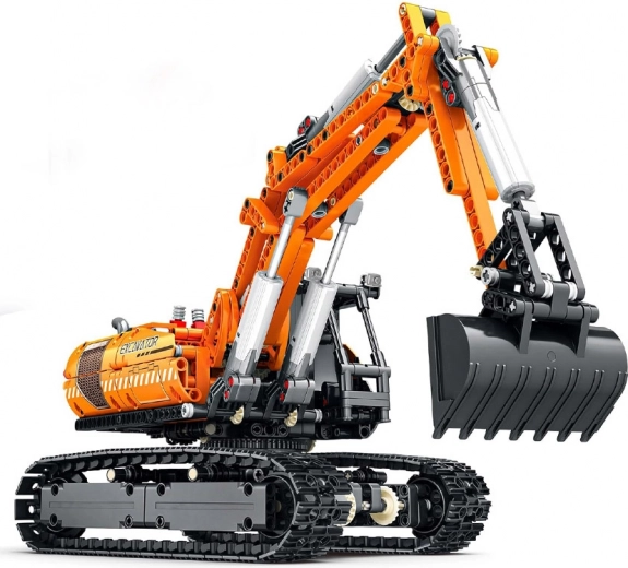 Stabilt bæltechassis og 360° rotation