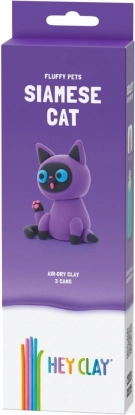 Hey Clay modellervoks figur Siameserkat