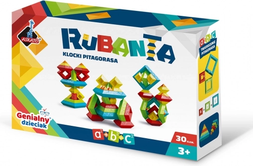 Pythagoras-klodser Rubanta – læringsbyggesæt, 30 dele
