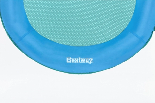 Oppustelig madras Bestway med hovedstøtte og netbund