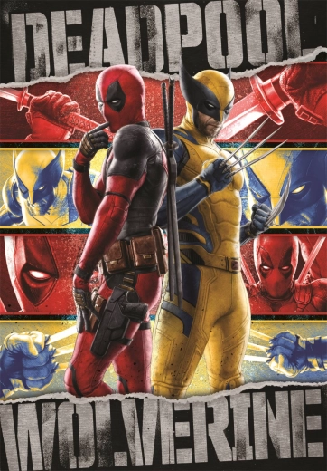 Clementoni puslespil Marvel: Deadpool og Wolverine 1000 brikker