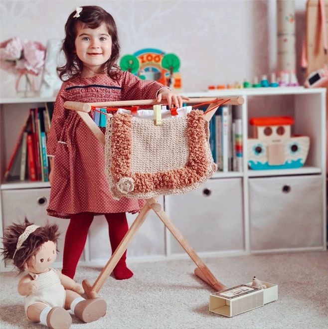 Træ tørrestativ til tøj Bigjigs Toys