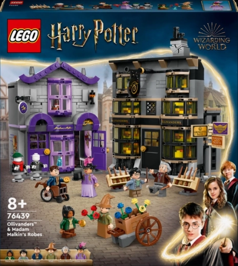 LEGO Harry Potter: Ollivanders og Madame Malkins butikker – Diagonalstræde