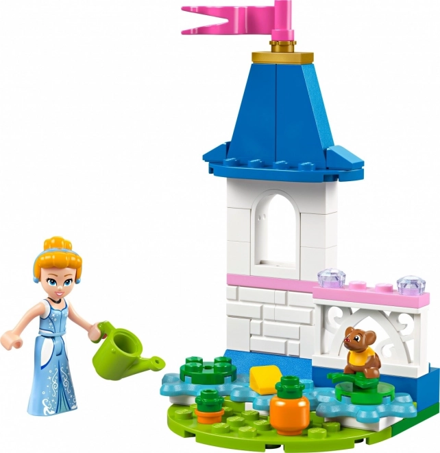 Miniature Askepots Slot fra Disney med have